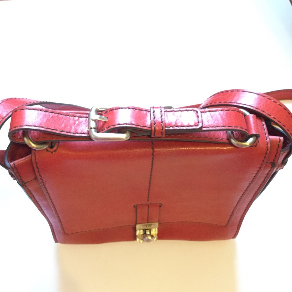 LEATHER CROSSBODY/SATCHEL ❤️ - Picture 4 of 10